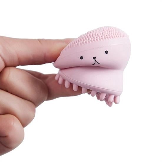 JetBura® Peeling Etkili Mini El Yüz Cilt Temizleme Fırçası Silikon Temizlenmesi Kolay Siyah Nokta Gi