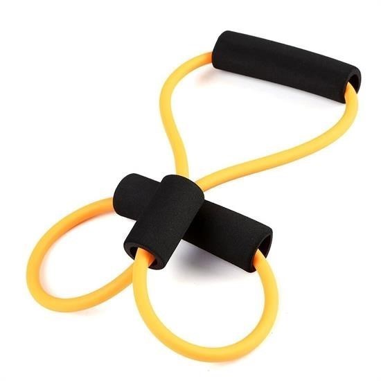 JetBura® 8 Şeklinde Direnç Bandı Yoga Plates Ve Vücut Geliştirme Egzersiz Bandı