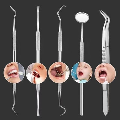JetBura® 6 Parça Kutulu Ağız Bakımı Diş Bakım Seti Ağız Hijyen Takımı