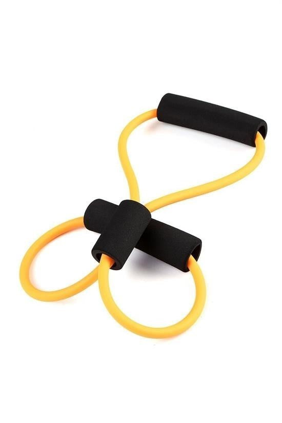 JetBura® 8 Şeklinde Direnç Bandı Yoga Plates Ve Vücut Geliştirme Egzersiz Bandı