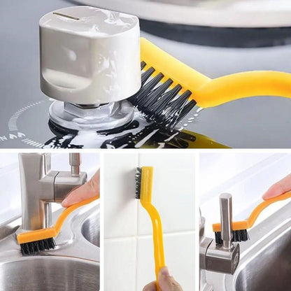 JetBura®  3 lü Detaylı Temizlik Bakır,Demir ve Sert Plastik Tel Fırça