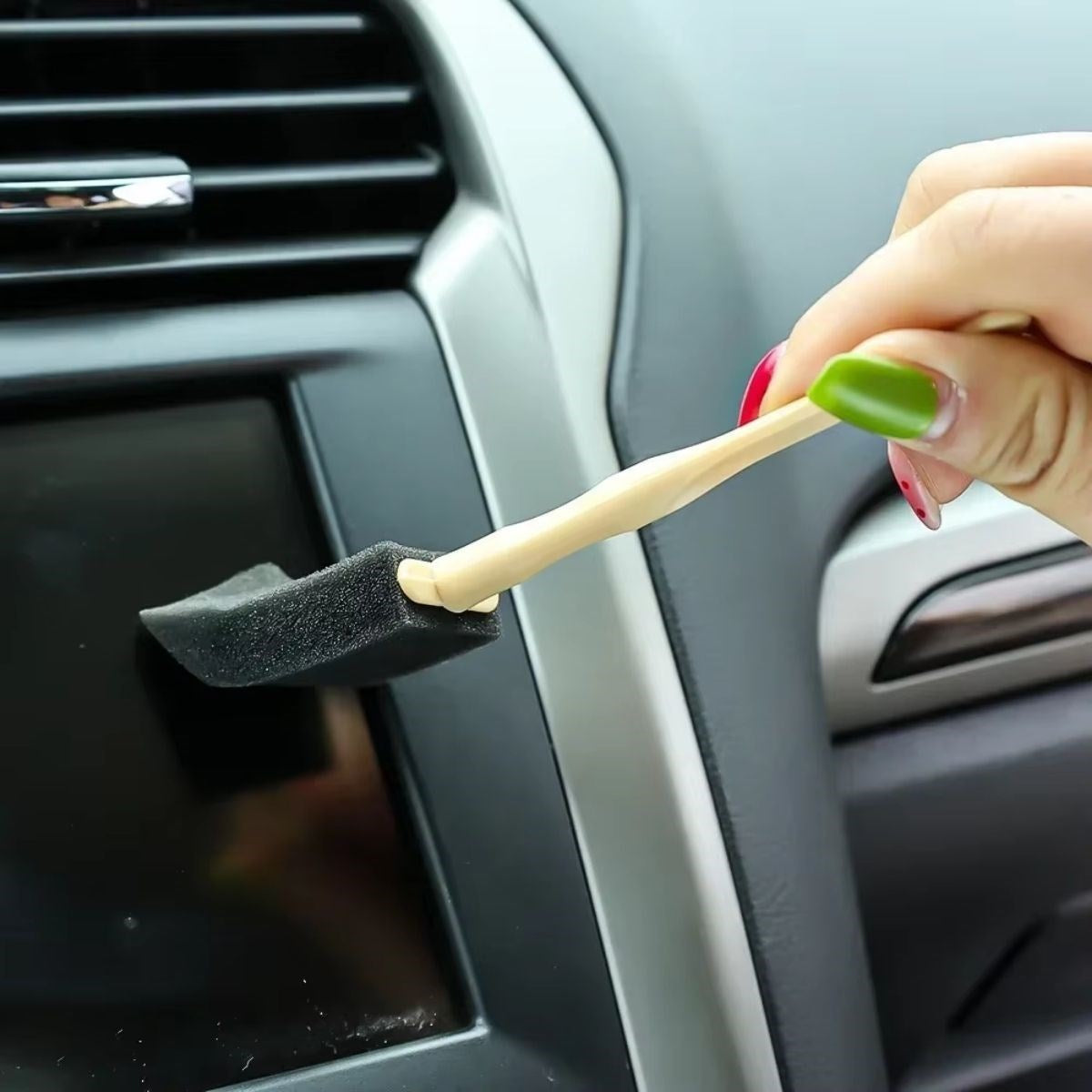 JetBura® 5'li Araba Havalandırma Temizleme Fırçaları Klima Çıkışları,Toz Alma&Otomobil İçi Detaylı Mini Temizlik Aparatları