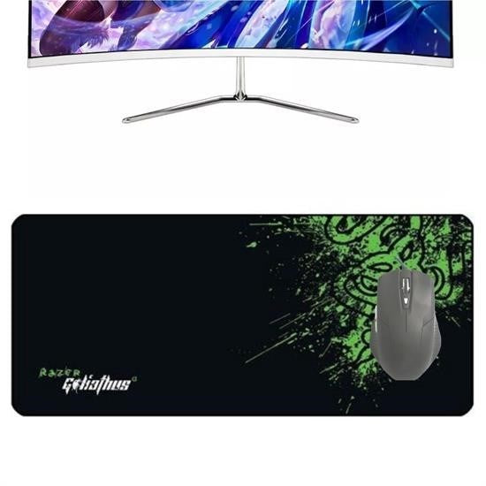 JetBura® 90x40 Mouse Pad Gaming Oyuncu Gamer Kaymaz Taban Büyük Boy Ofis Tipi Fare Altlığı Goliathus